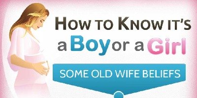 How to know if its a boy or girl infographic rectangle