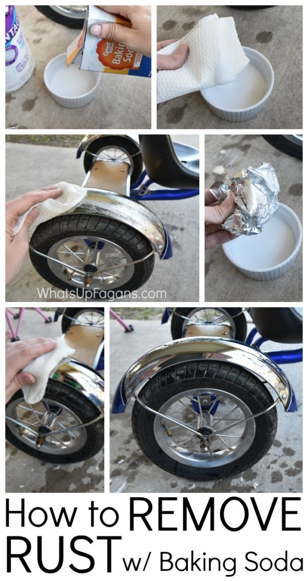 Vinegar And Baking Soda Rust Remover