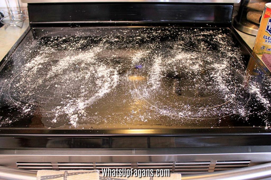 best way how to clean glass cooktop