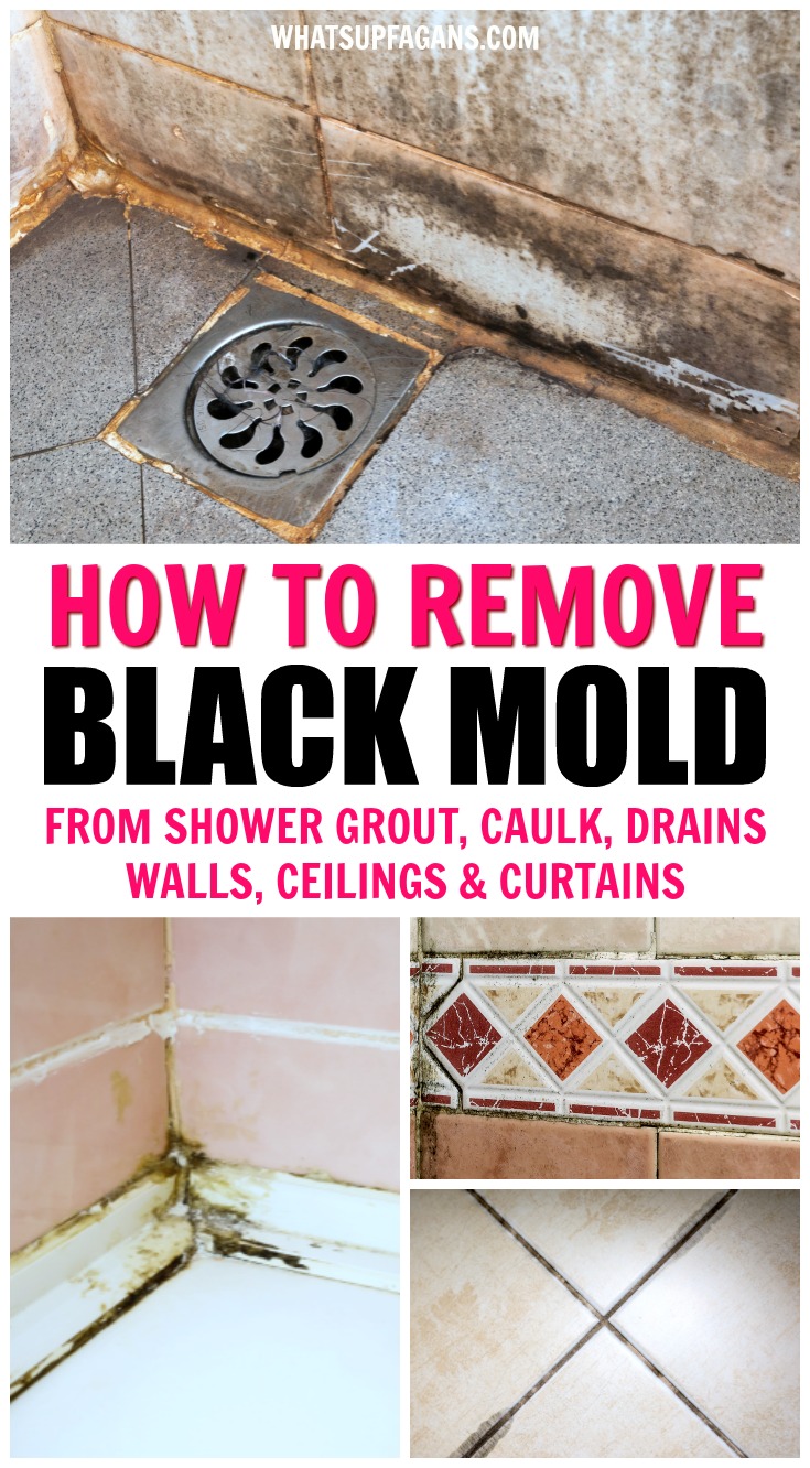 how to remove mold from bathroom ceiling