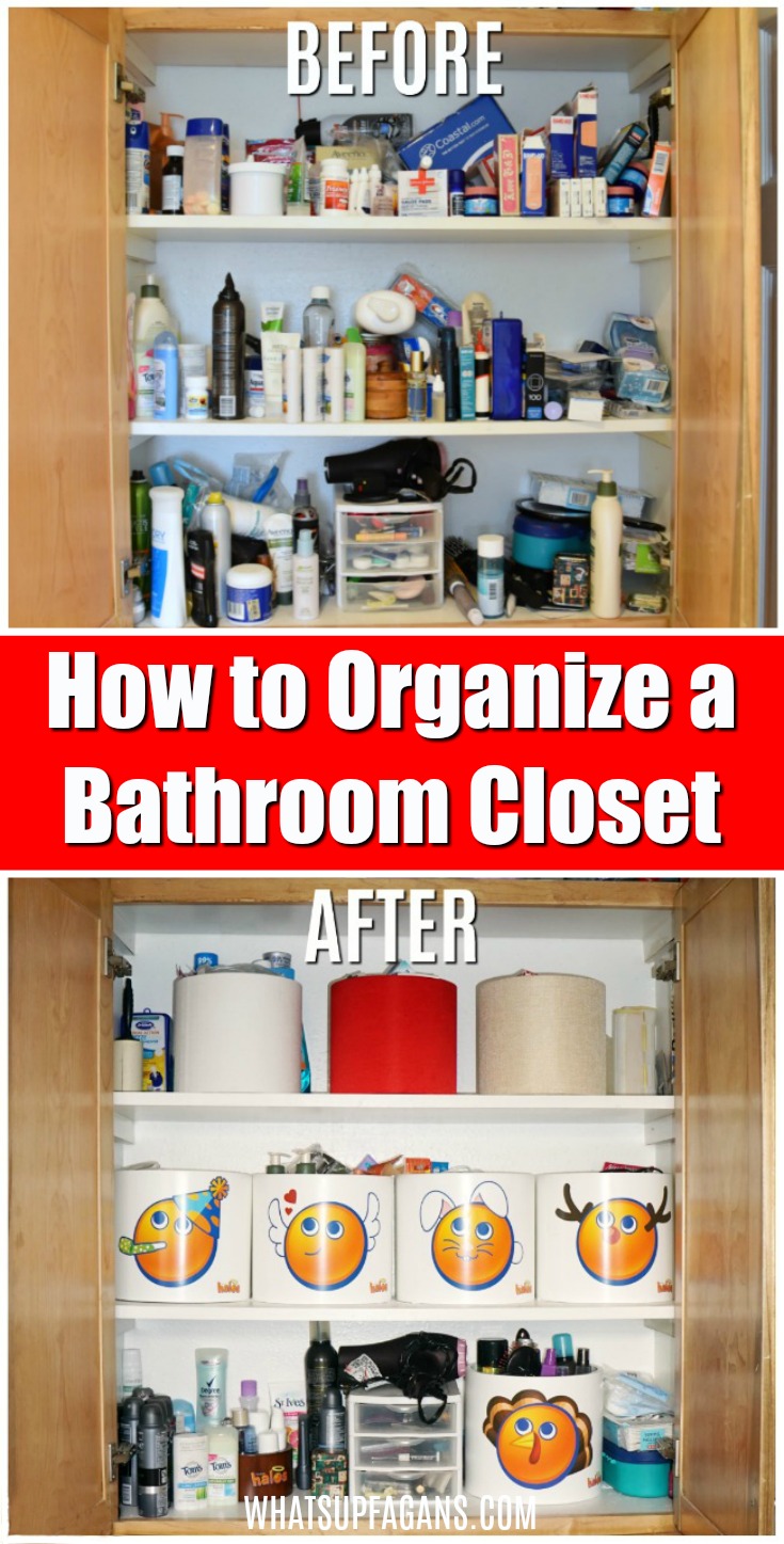 How to Organize a Bathroom Linen Closet