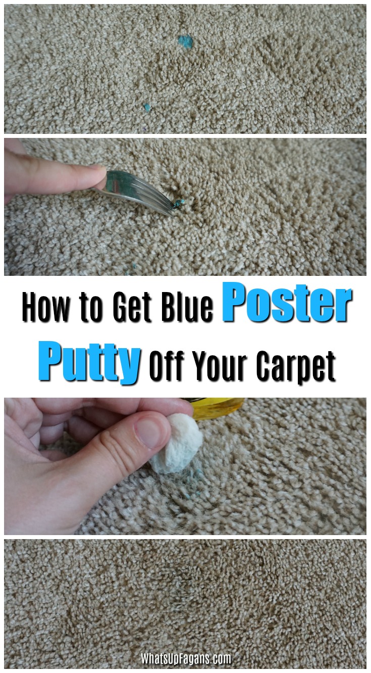 How To Get Blu Tack Out Of Carpets