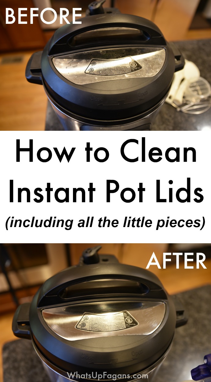 Can i wash discount my instant pot lid